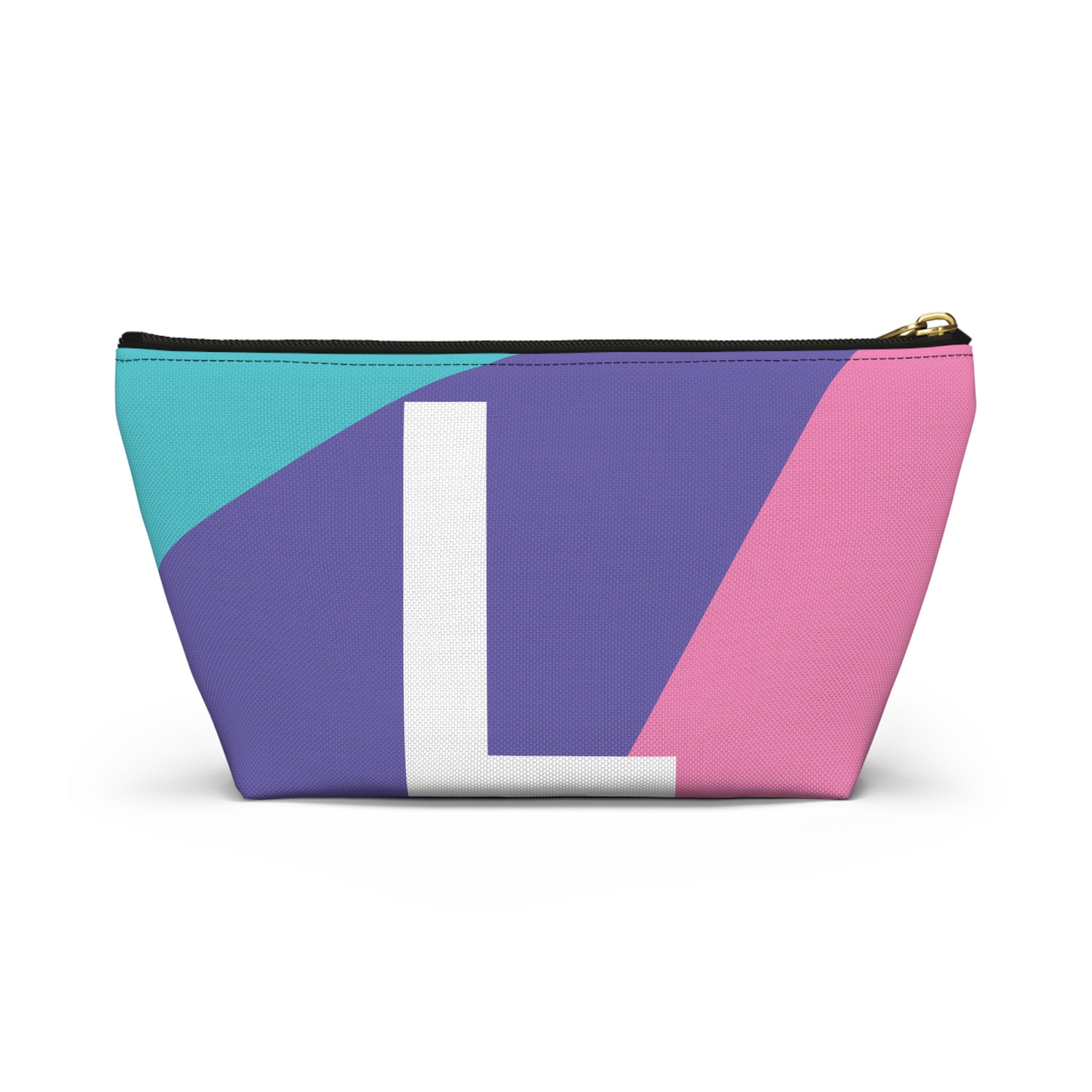 Colorblock Accessory Pouch — Monogram L T-Bottom Cosmetic Bag