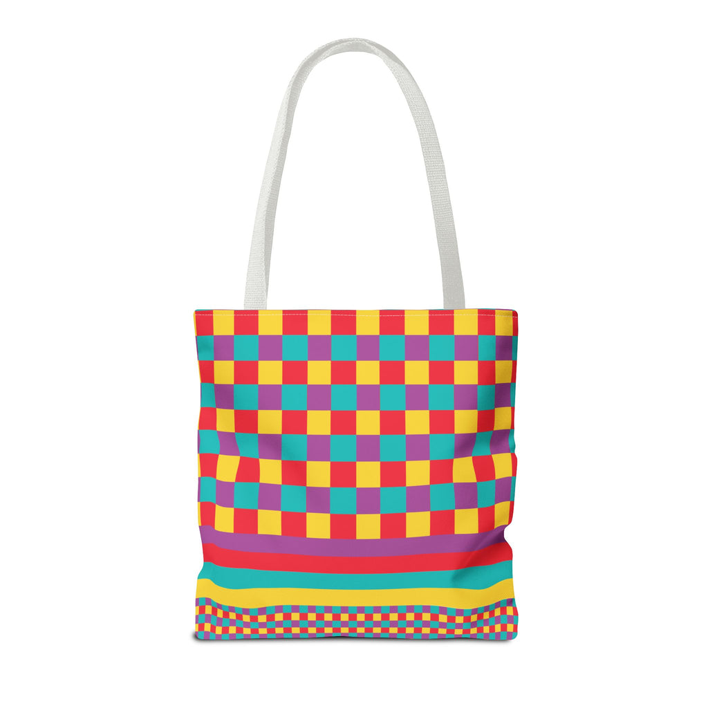 Colorblock Tote Bag