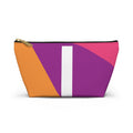 Copy of Colorblock Accessory Pouch — Monogram I T-Bottom Cosmetic Bag