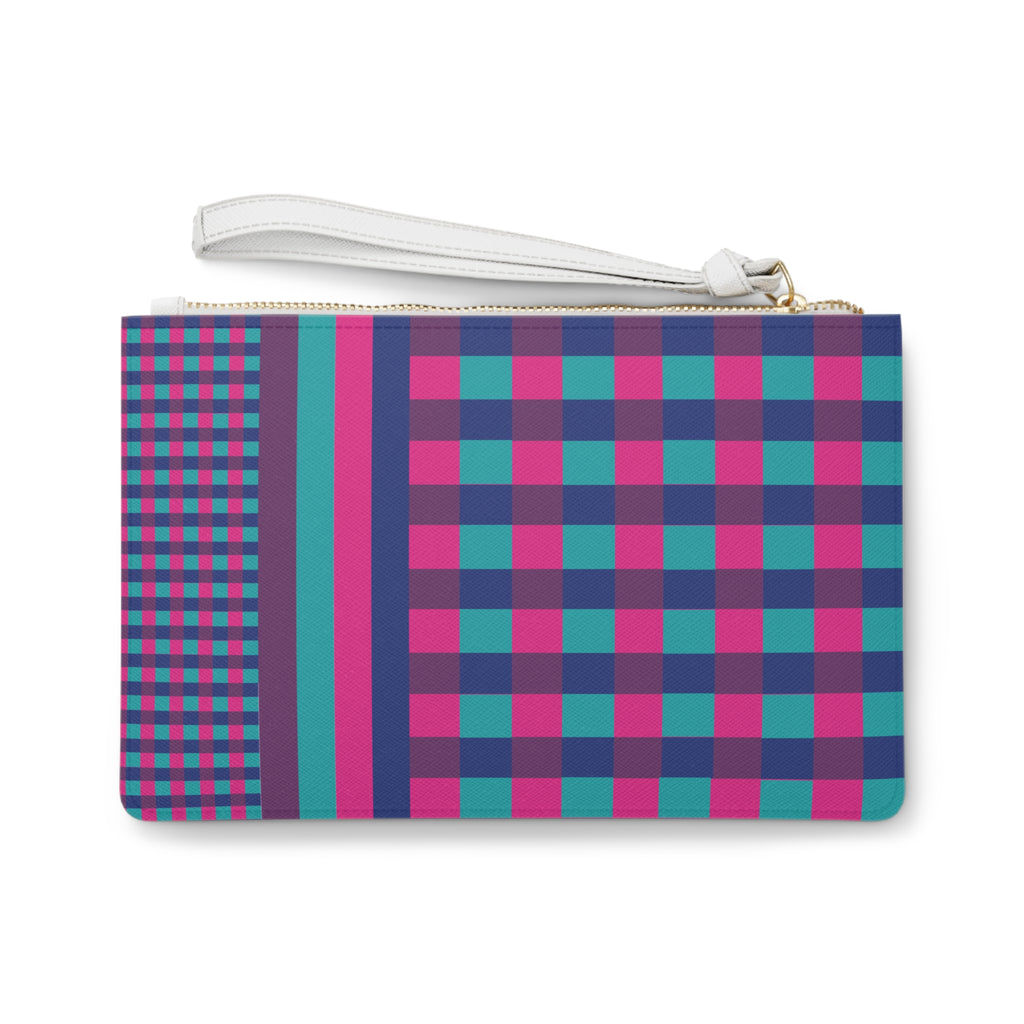 Colorblock Clutch Bag