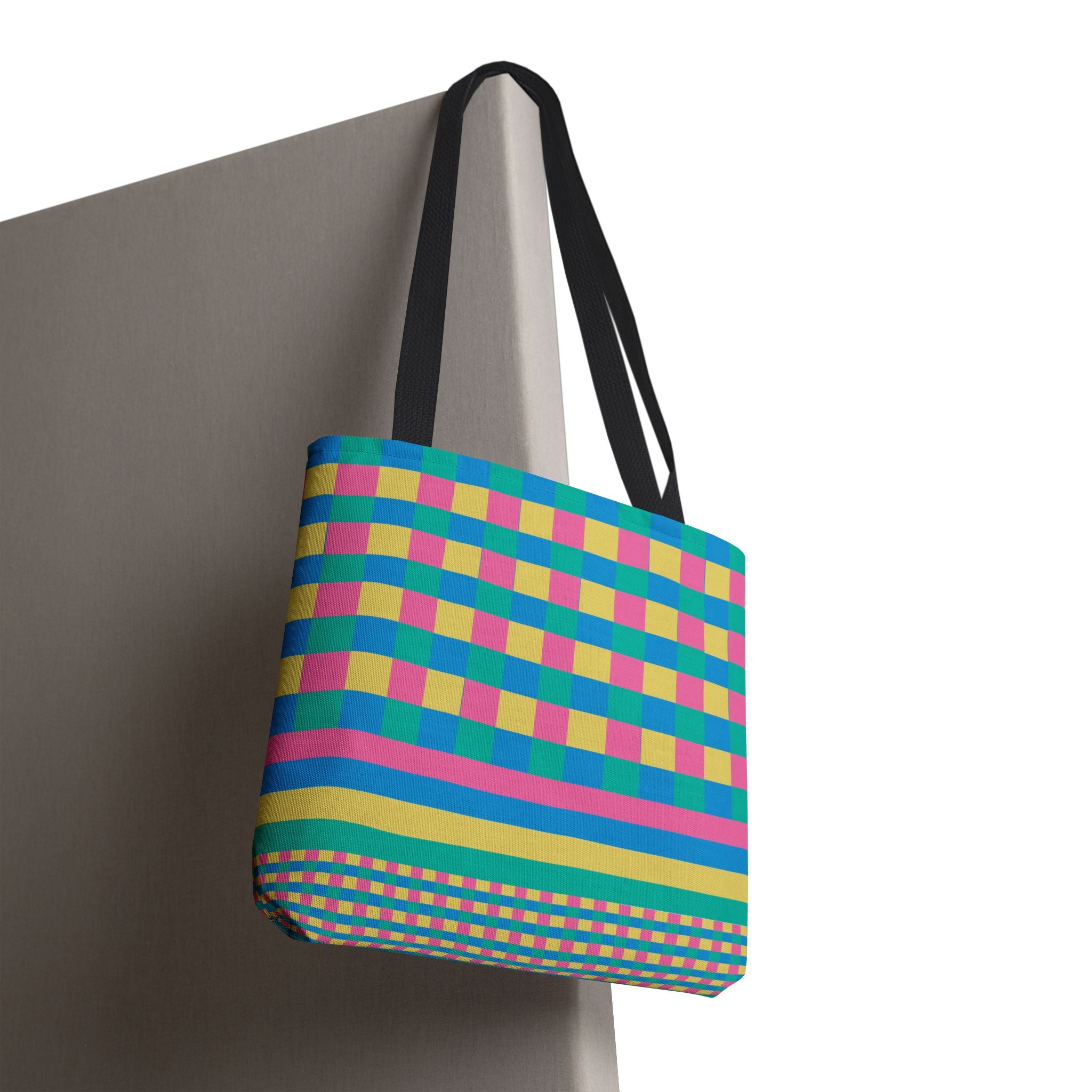 Colorblock Tote Bag