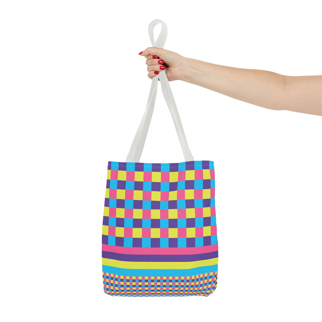 Colorblock Tote Bag