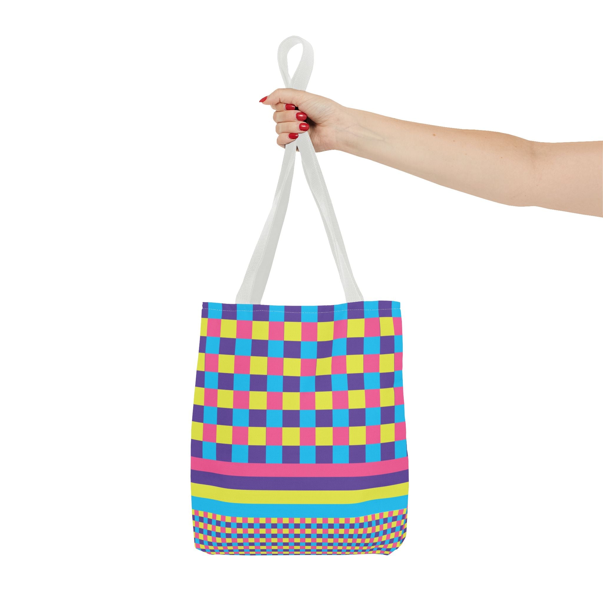 Colorblock Tote Bag