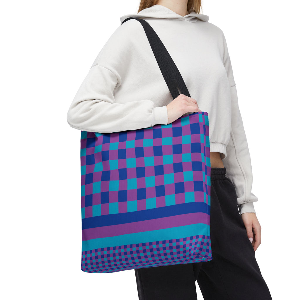 Colorblock Tote Bag