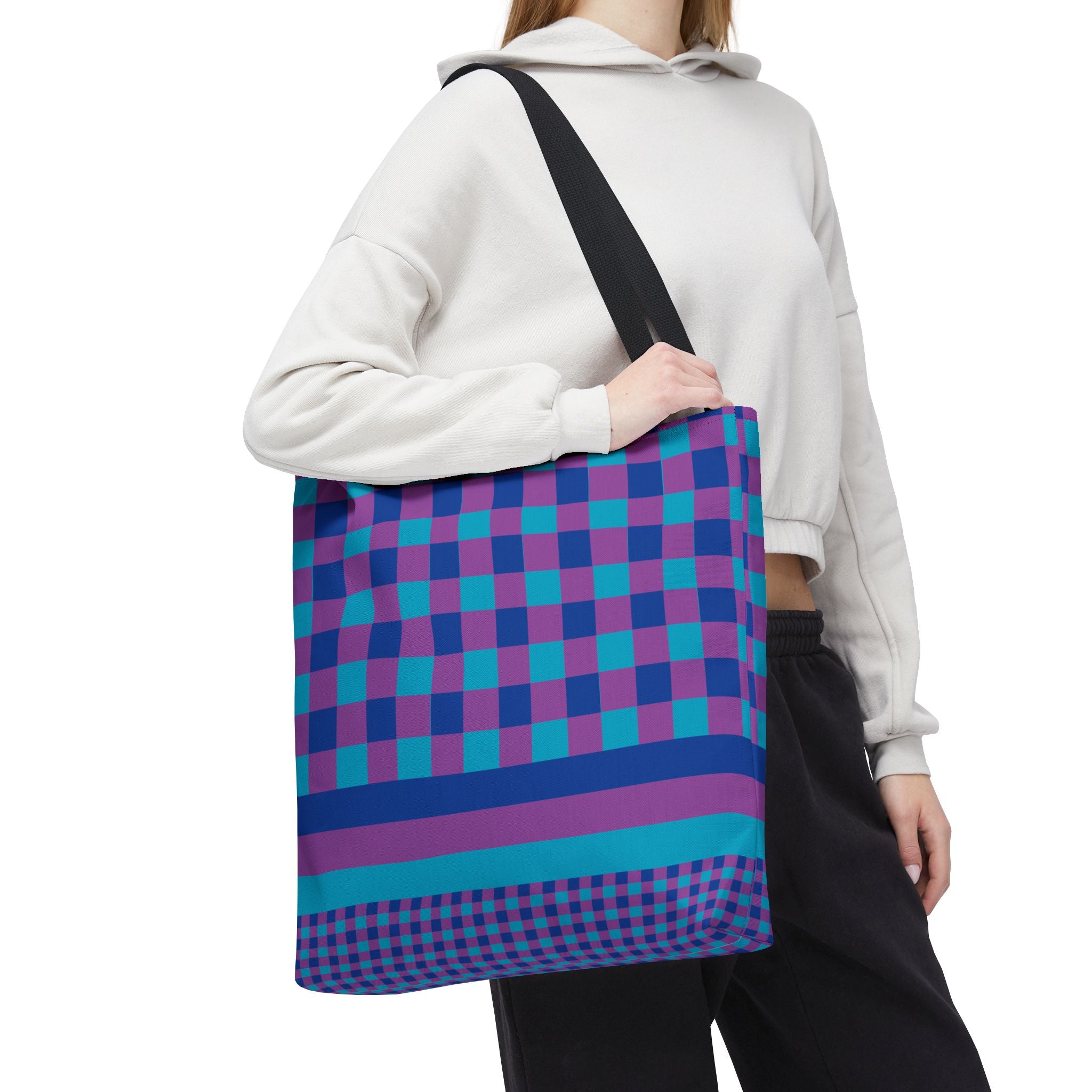Colorblock Tote Bag