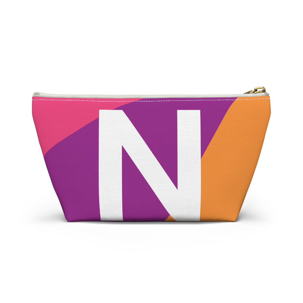 Colorblock Accessory Pouch — Monogram N T-Bottom Cosmetic Bag
