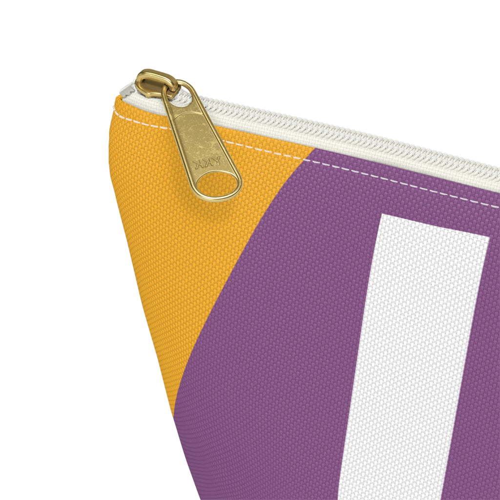 Colorblock Accessory Pouch — Monogram U T-Bottom Cosmetic Bag