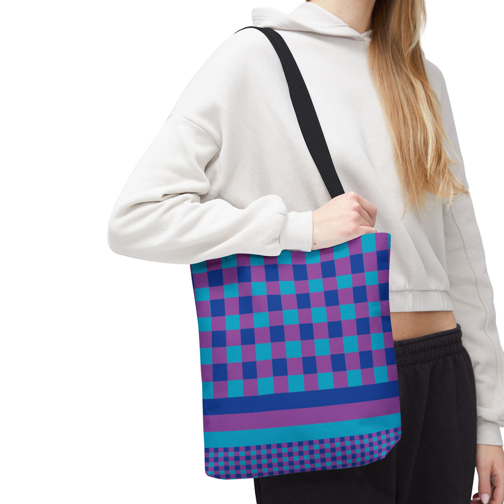 Colorblock Tote Bag