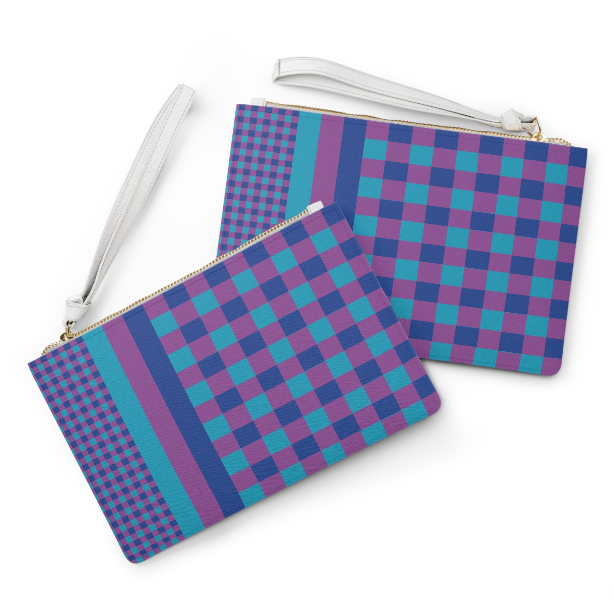 Colorblock Clutch Bag