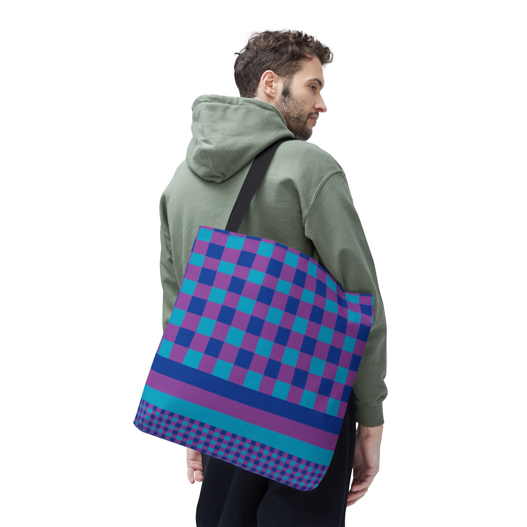Colorblock Tote Bag