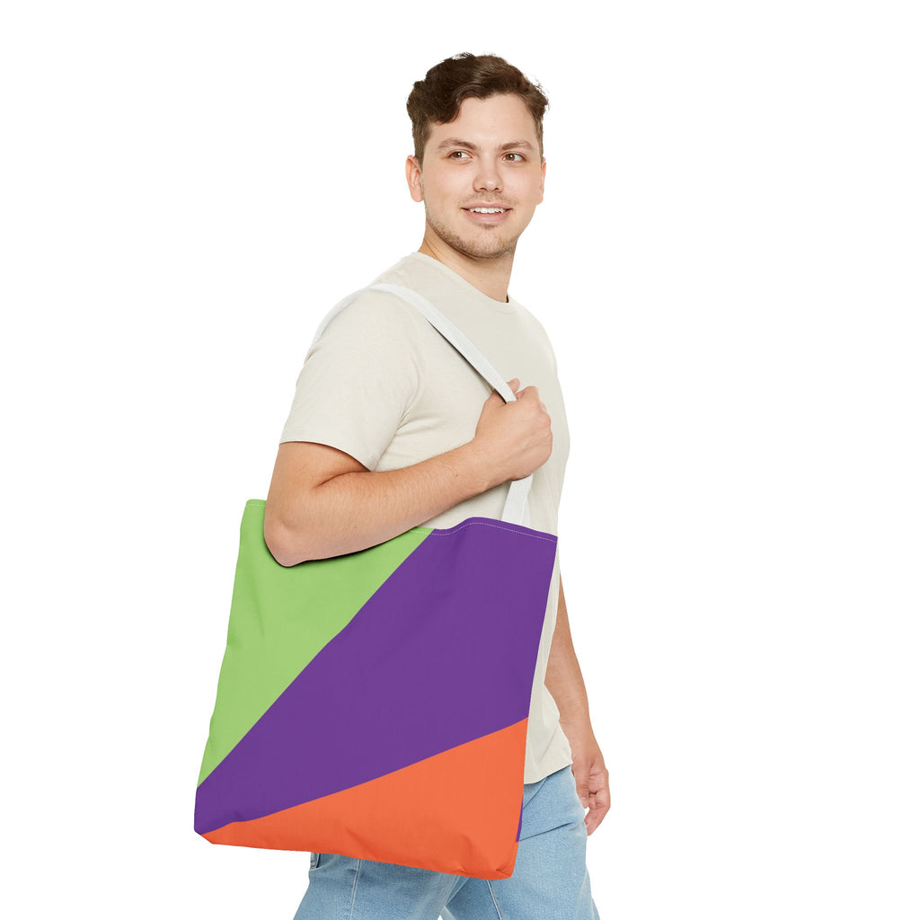 Colorblock Tote Bag