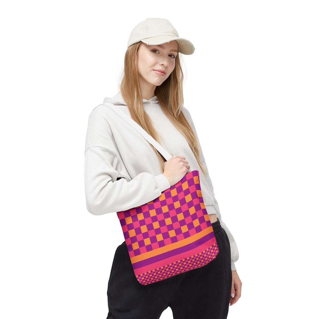 Colorblock Tote Bag
