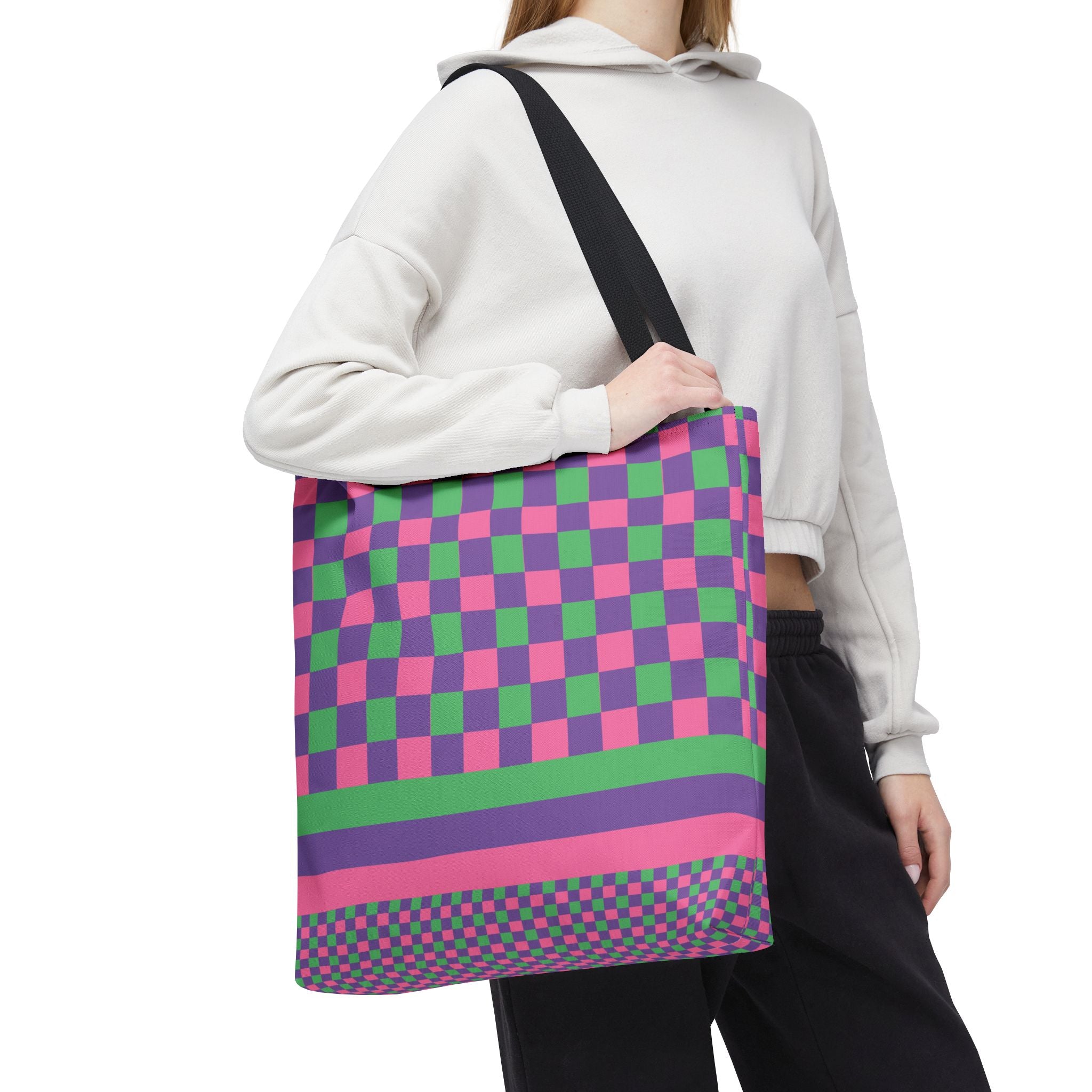 Colorblock Tote Bag