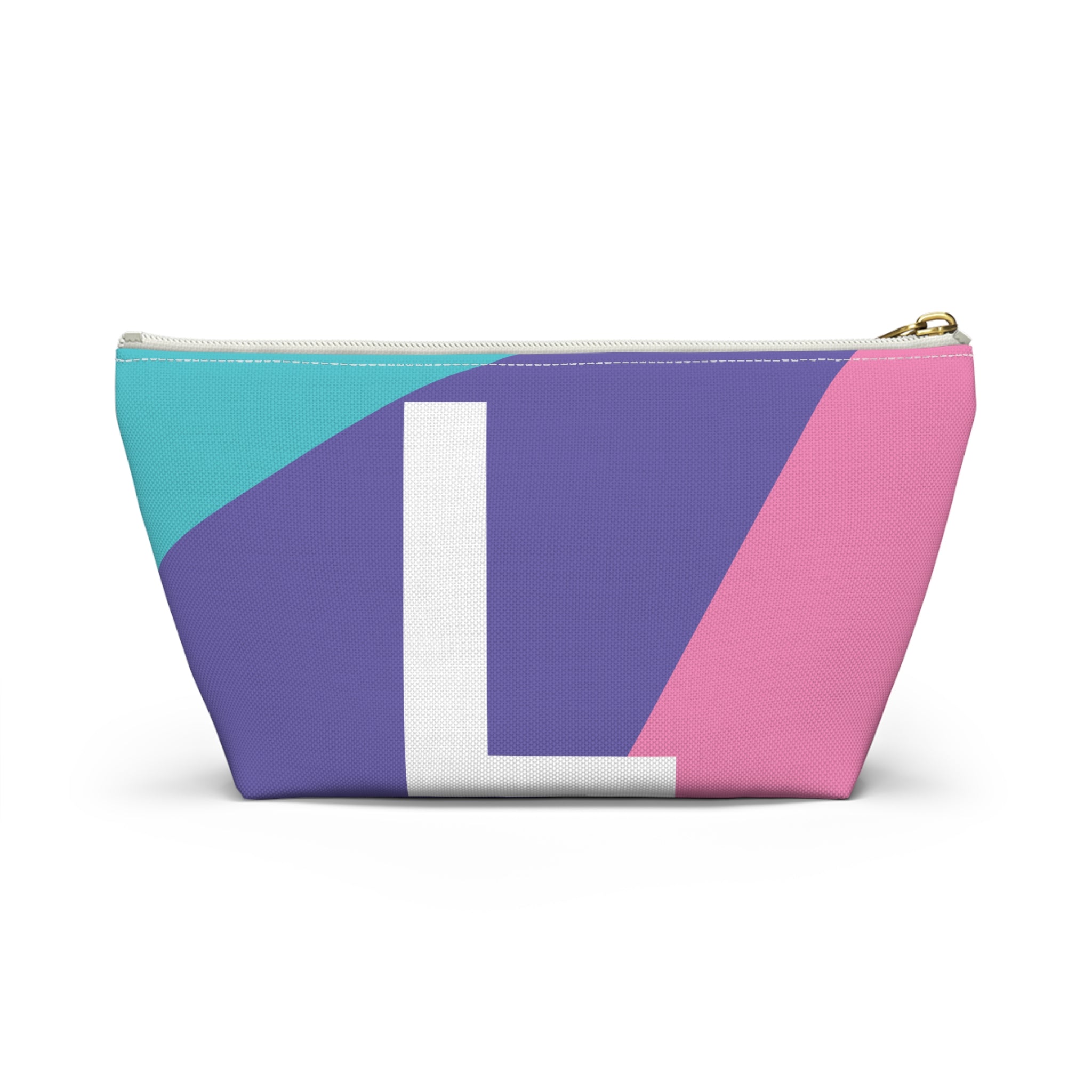 Colorblock Accessory Pouch — Monogram L T-Bottom Cosmetic Bag