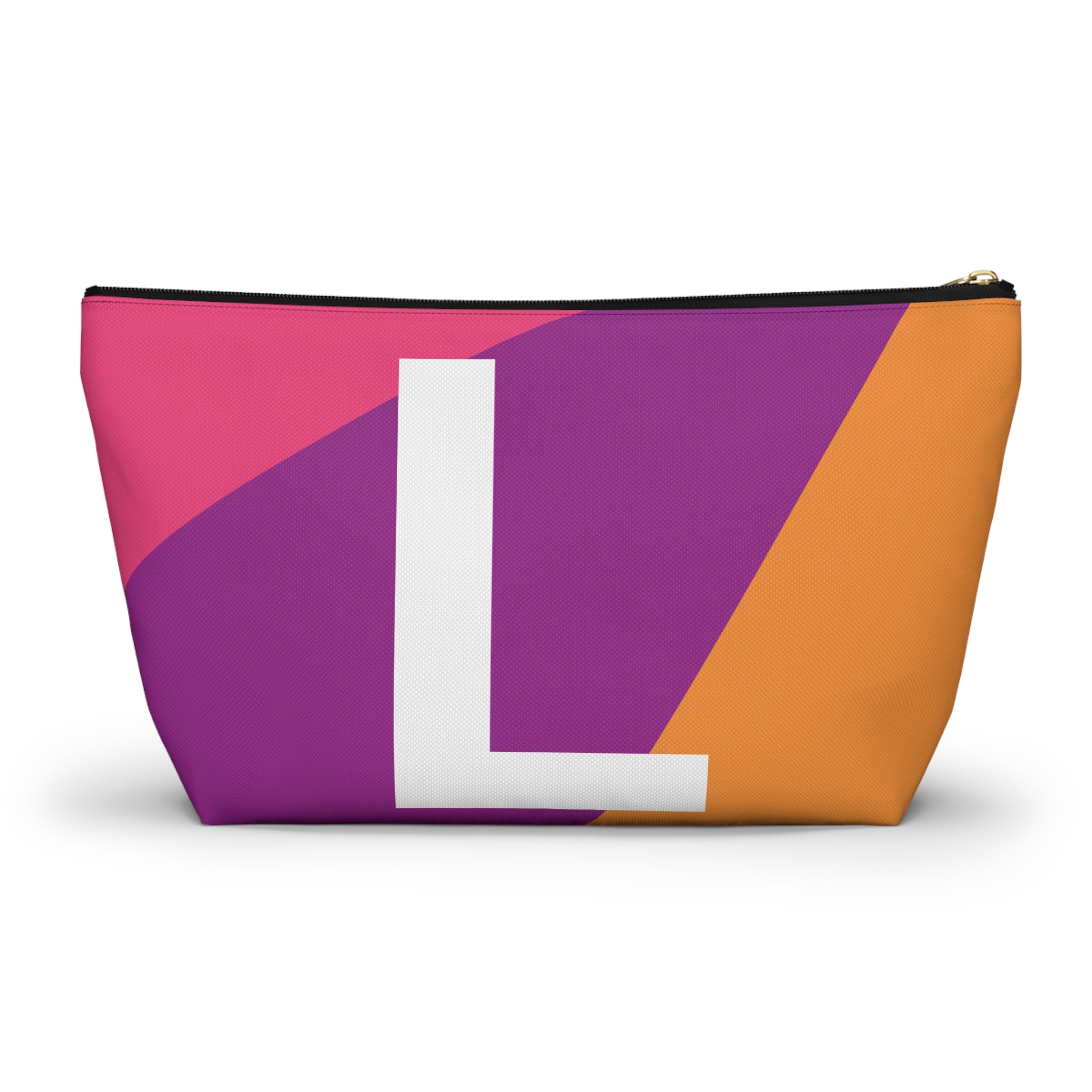 Colorblock Accessory Pouch — Monogram L T-Bottom Cosmetic Bag