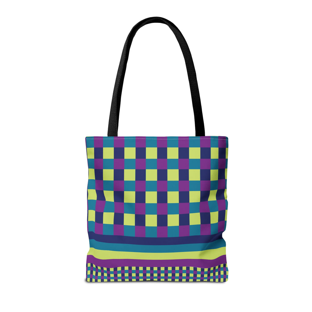 Colorblock Tote Bag