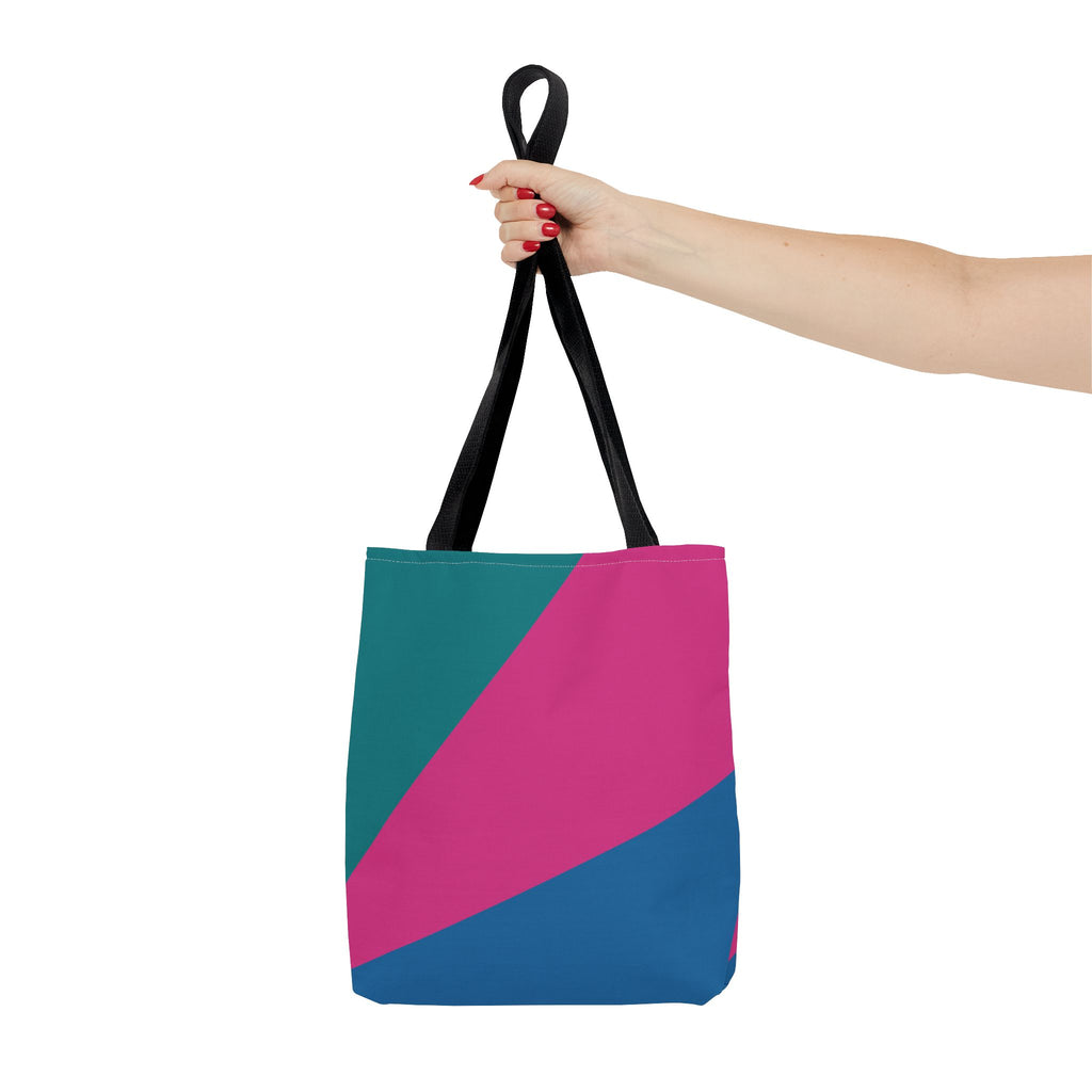 Colorblock Tote Bag