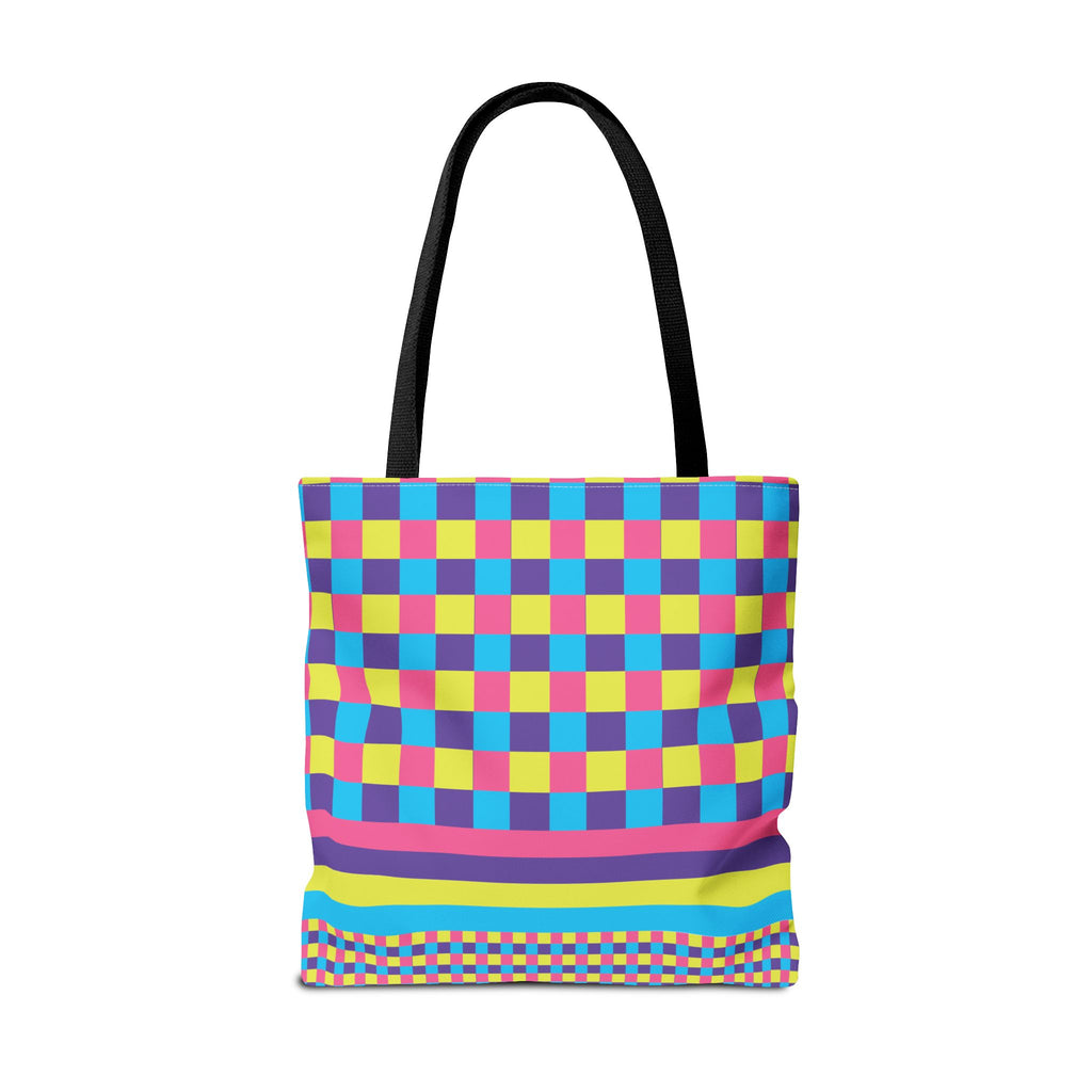 Colorblock Tote Bag