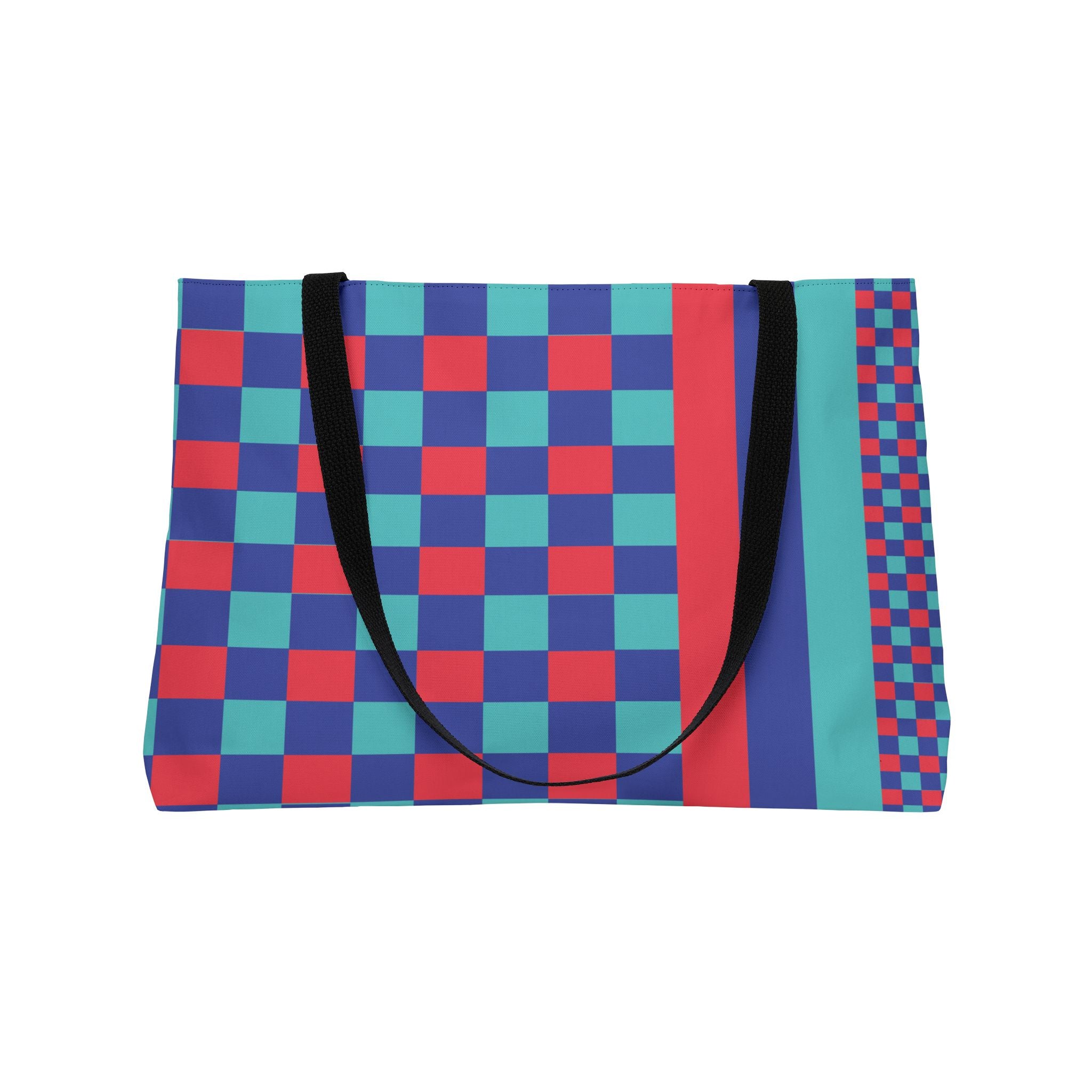Colorblock Tote Bag