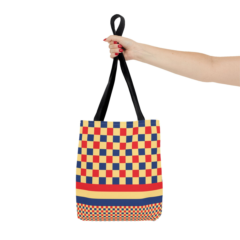 Colorblock Tote Bag