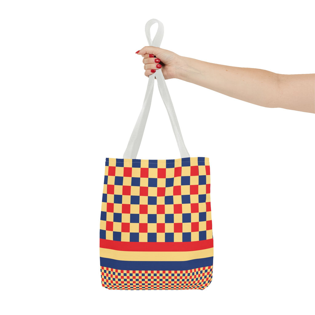 Colorblock Tote Bag