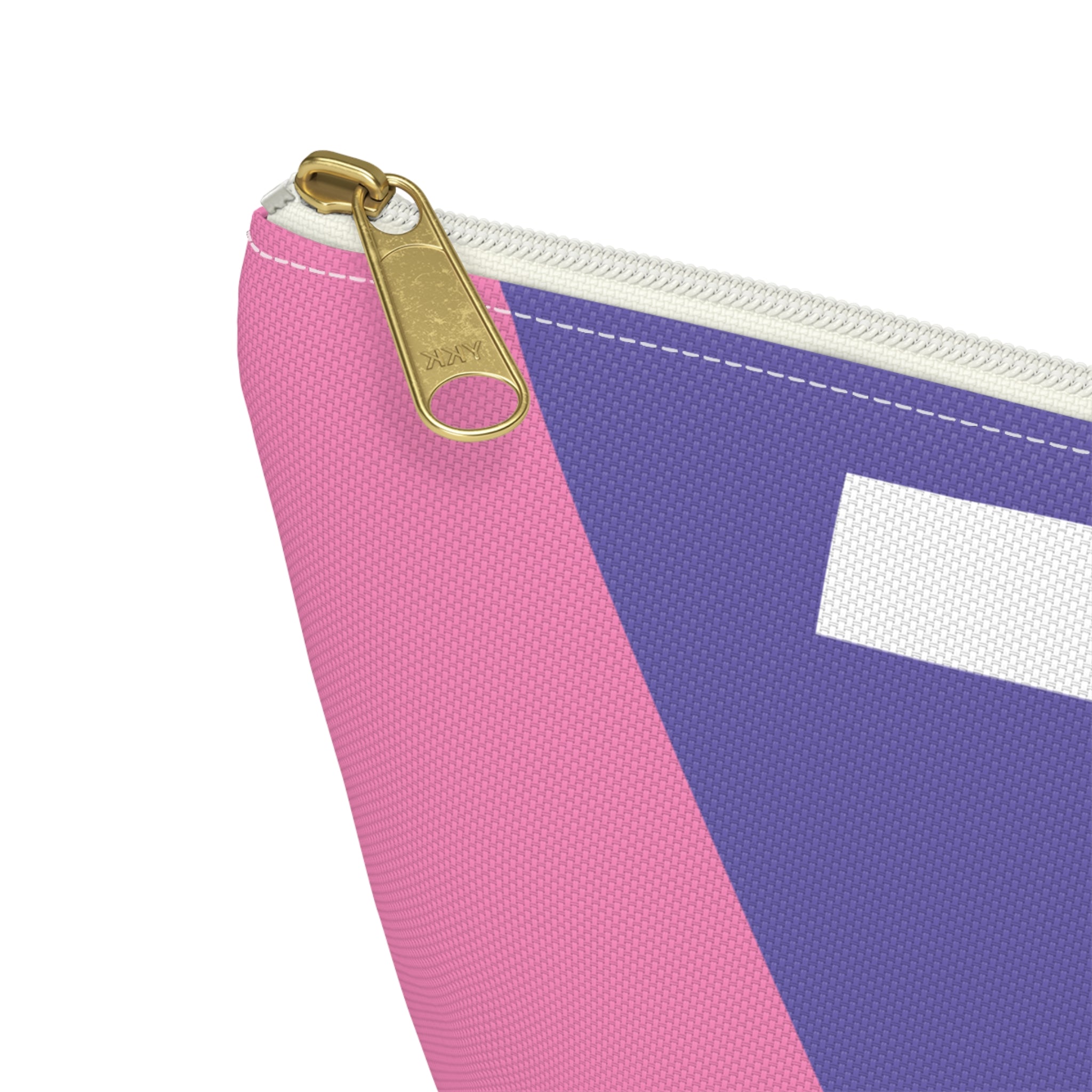 Colorblock Accessory Pouch — Monogram T T-Bottom Cosmetic Bag
