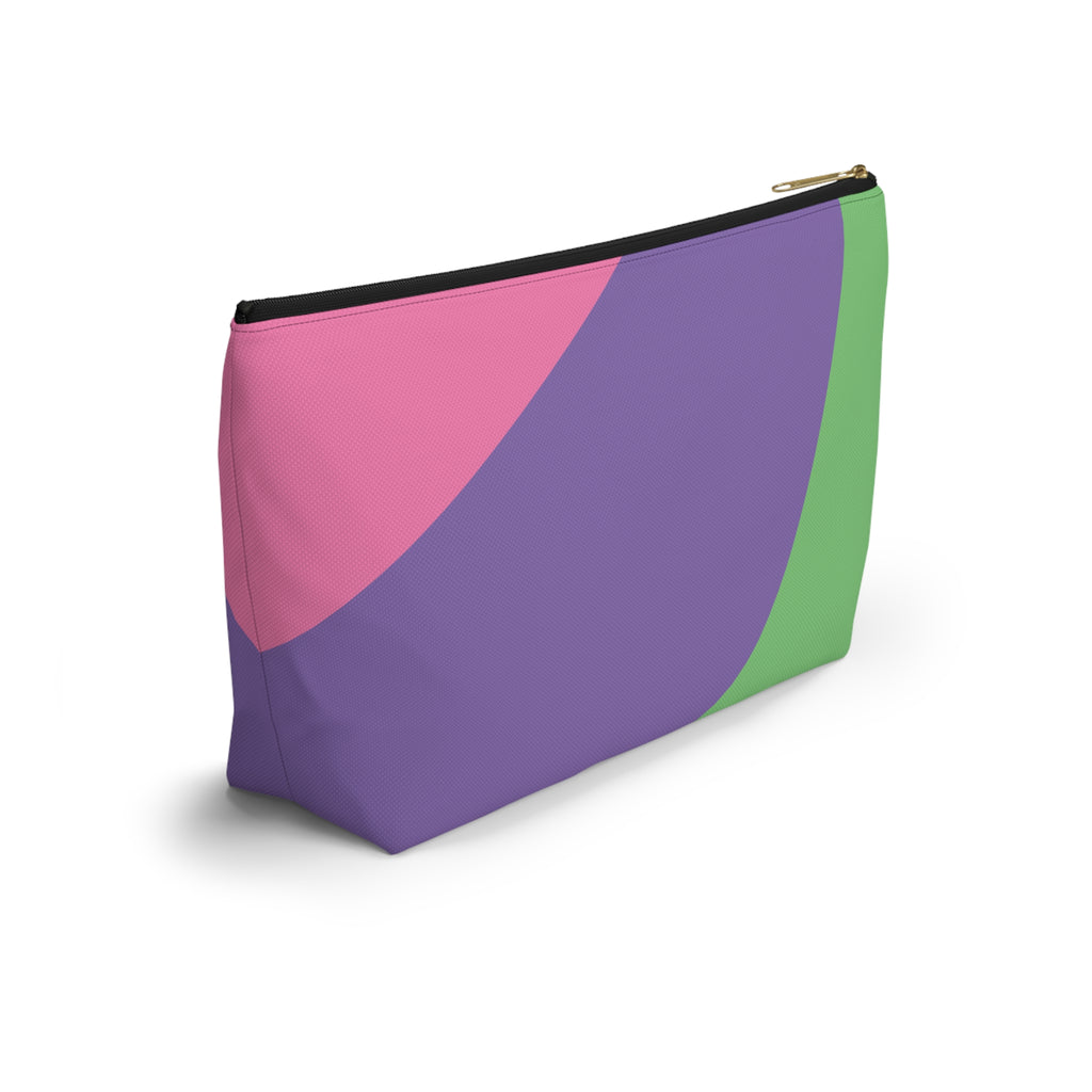 Colorblock Accessory Pouch