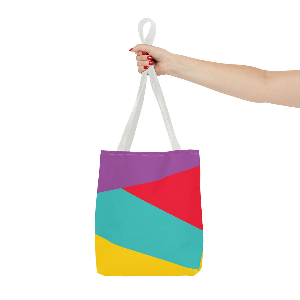 Colorblock Tote Bag