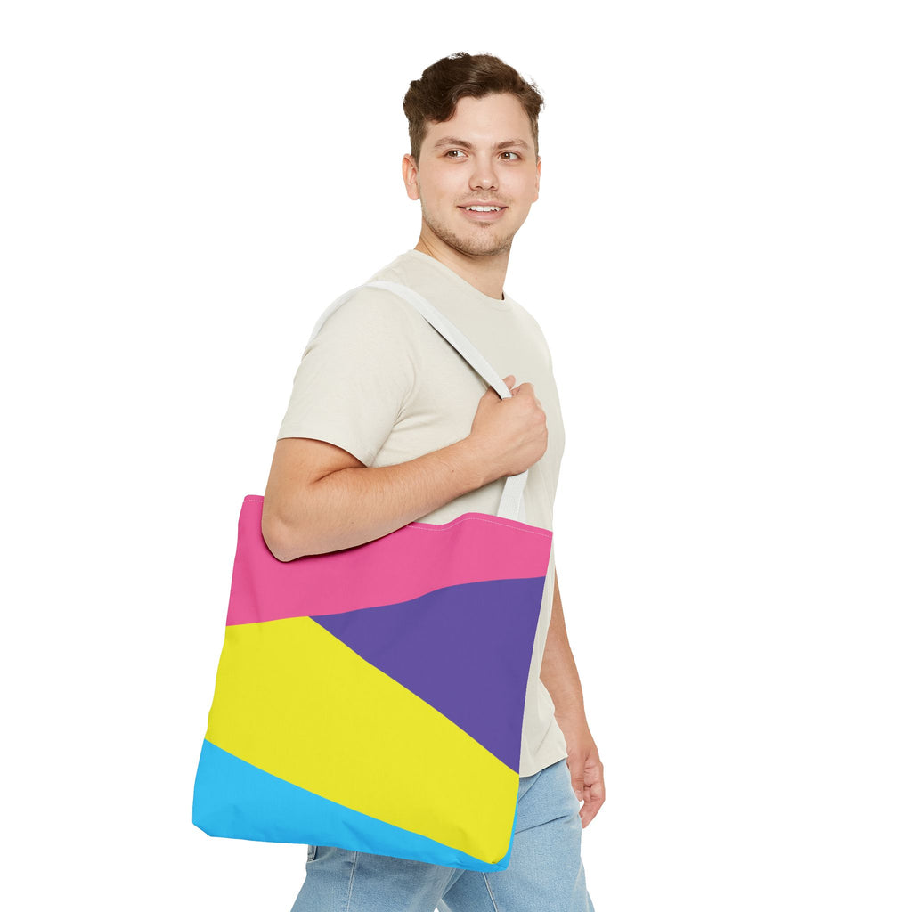 Colorblock Tote Bag