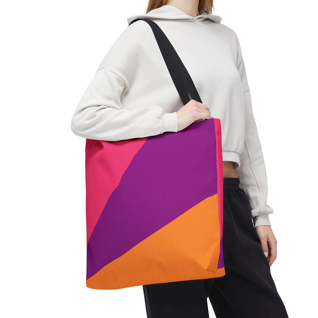 Colorblock Tote Bag