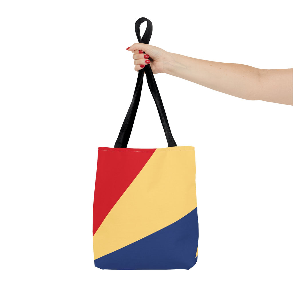 Colorblock Tote Bag
