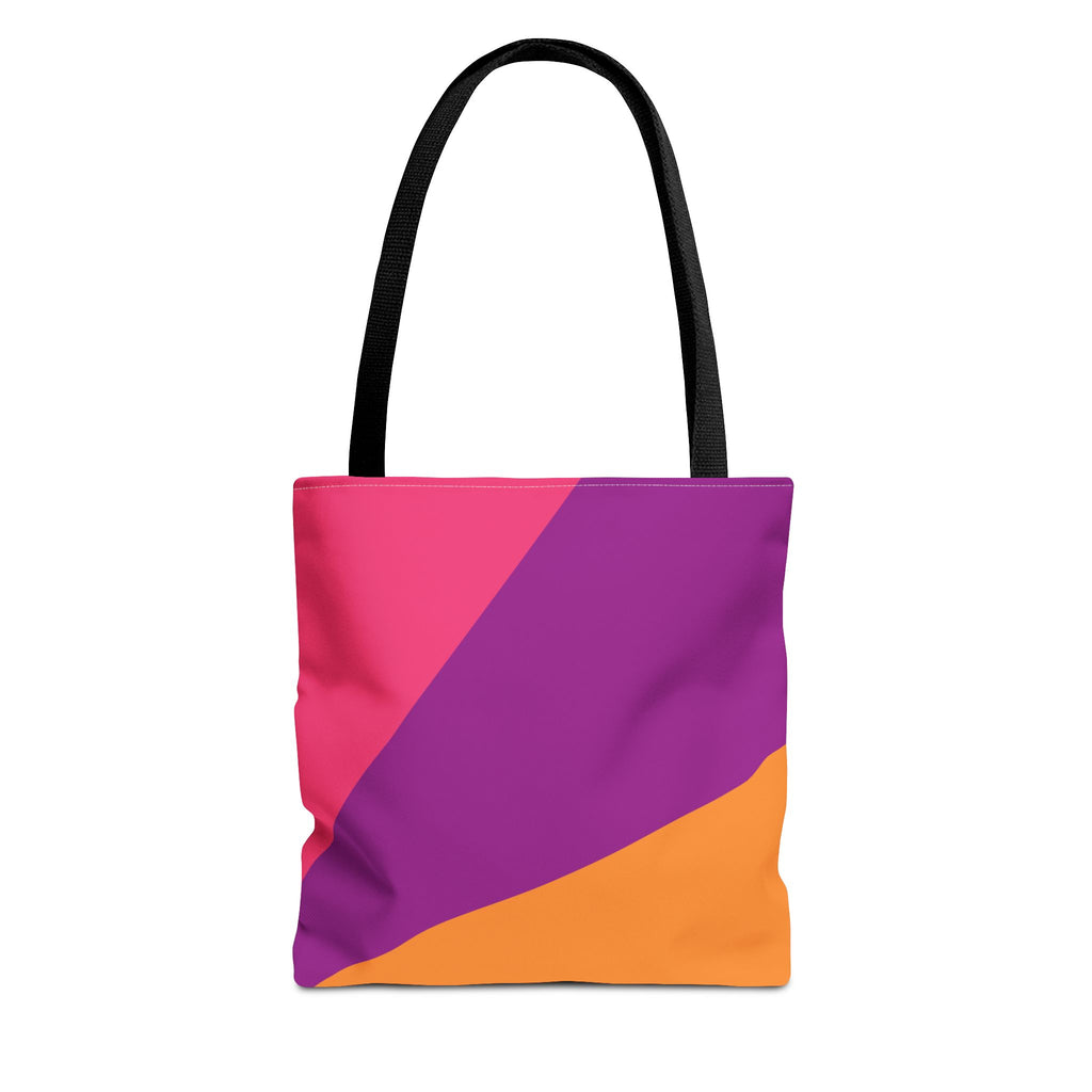 Colorblock Tote Bag