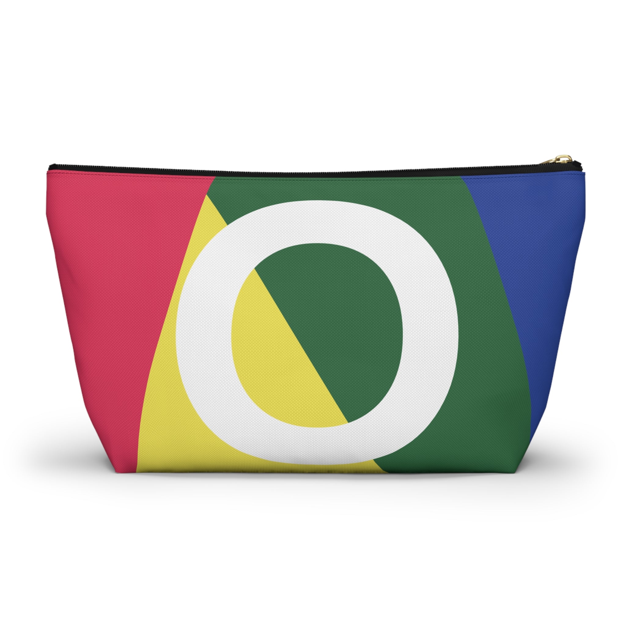 Colorblock Accessory Pouch — Monogram O T-Bottom Cosmetic Bag