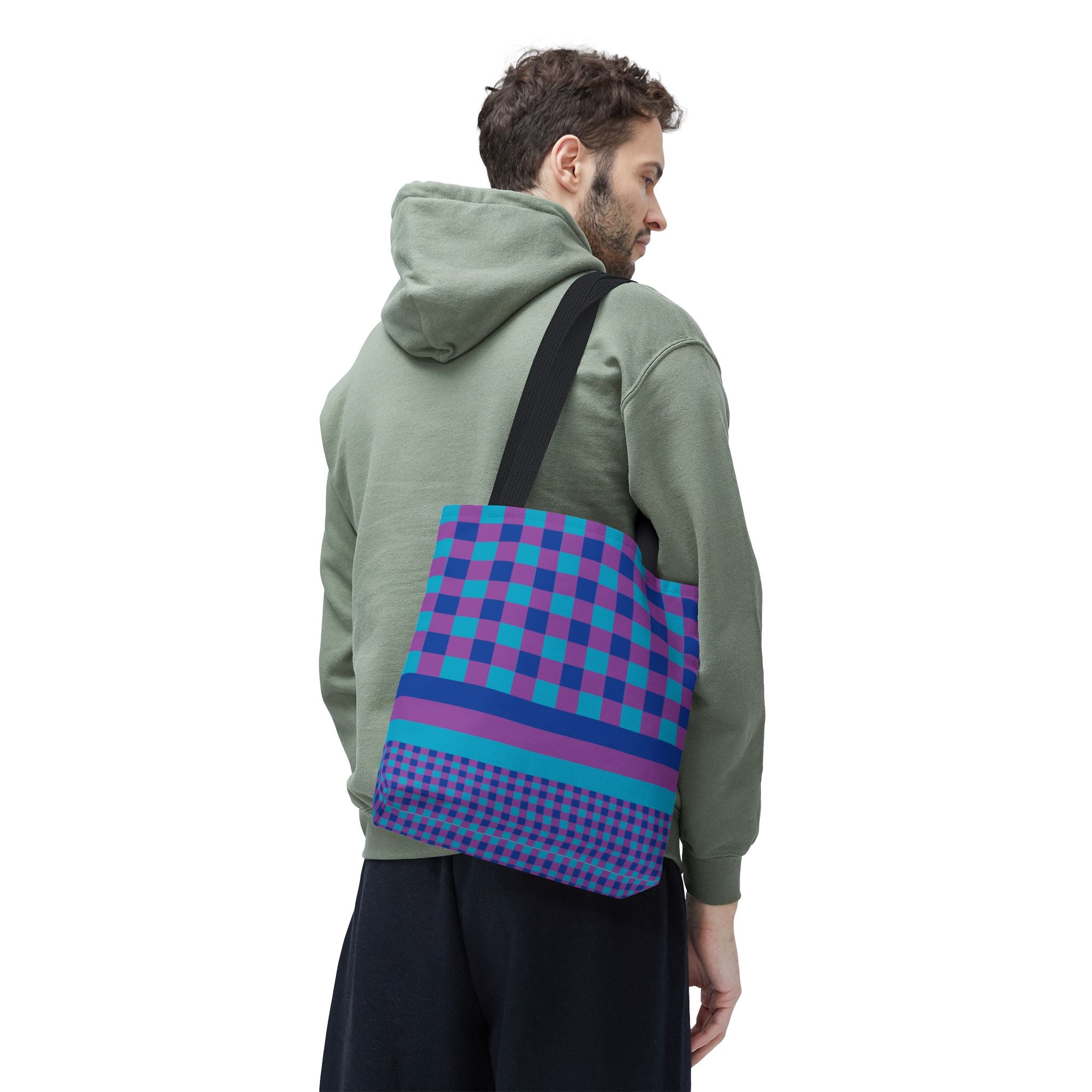Colorblock Tote Bag