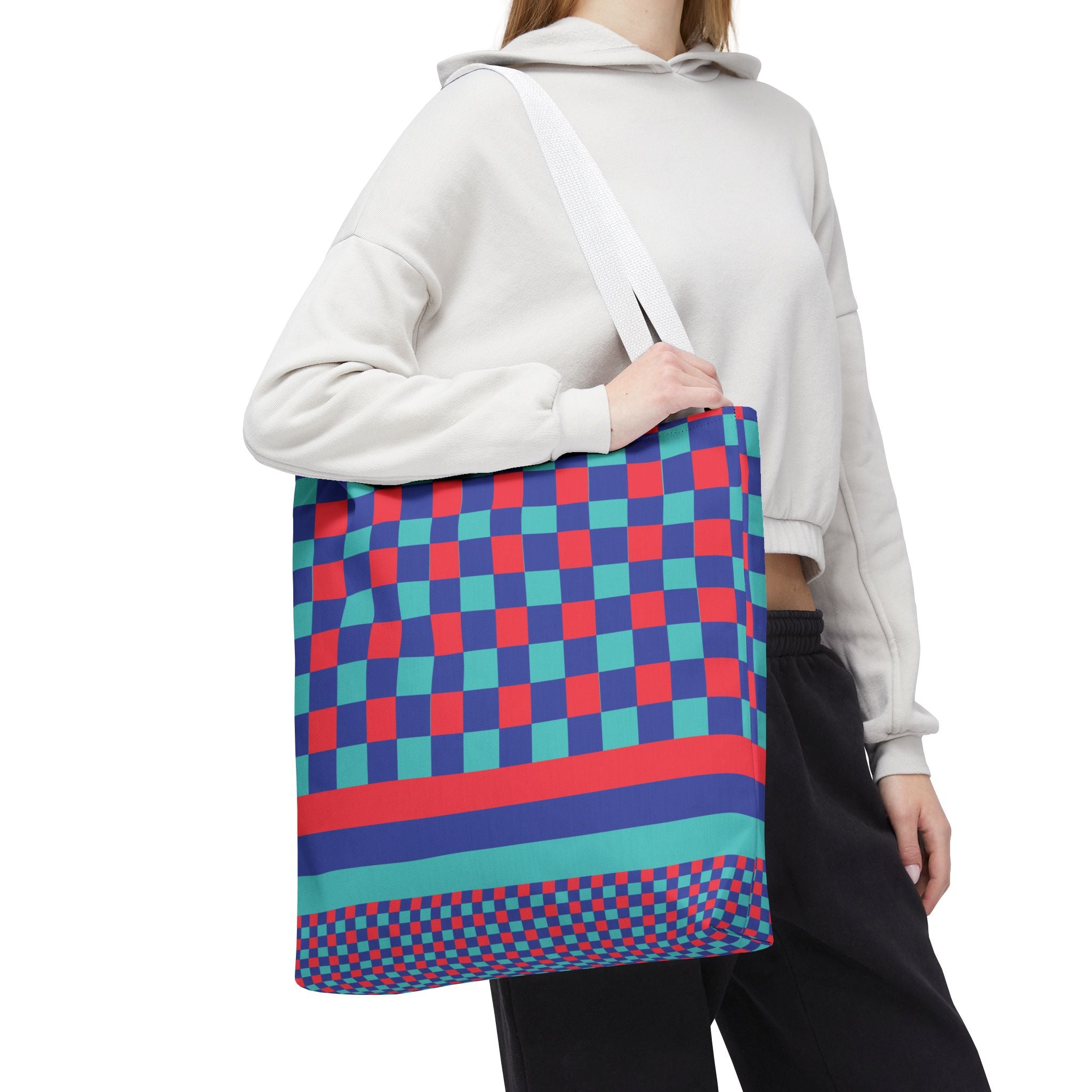 Colorblock Tote Bag