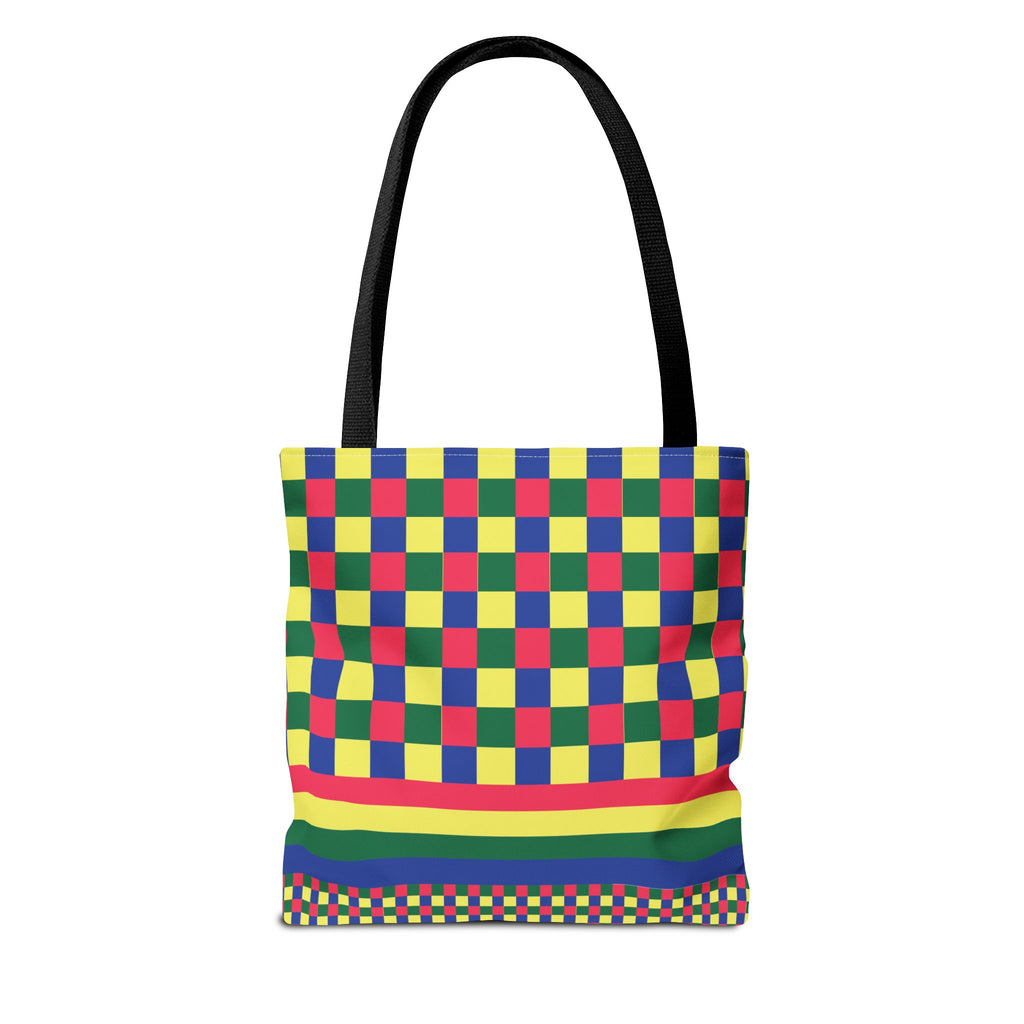 Colorblock Tote Bag