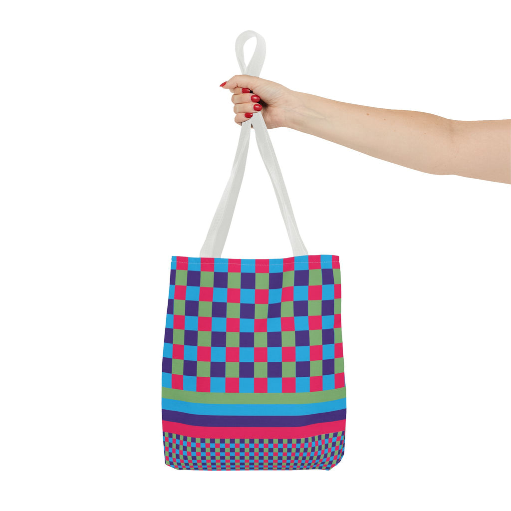 Colorblock Tote Bag