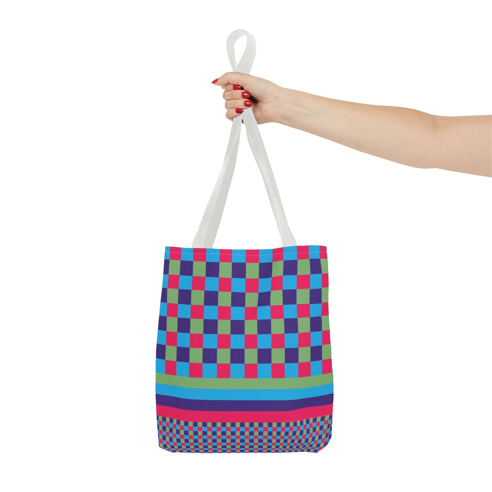 Colorblock Tote Bag