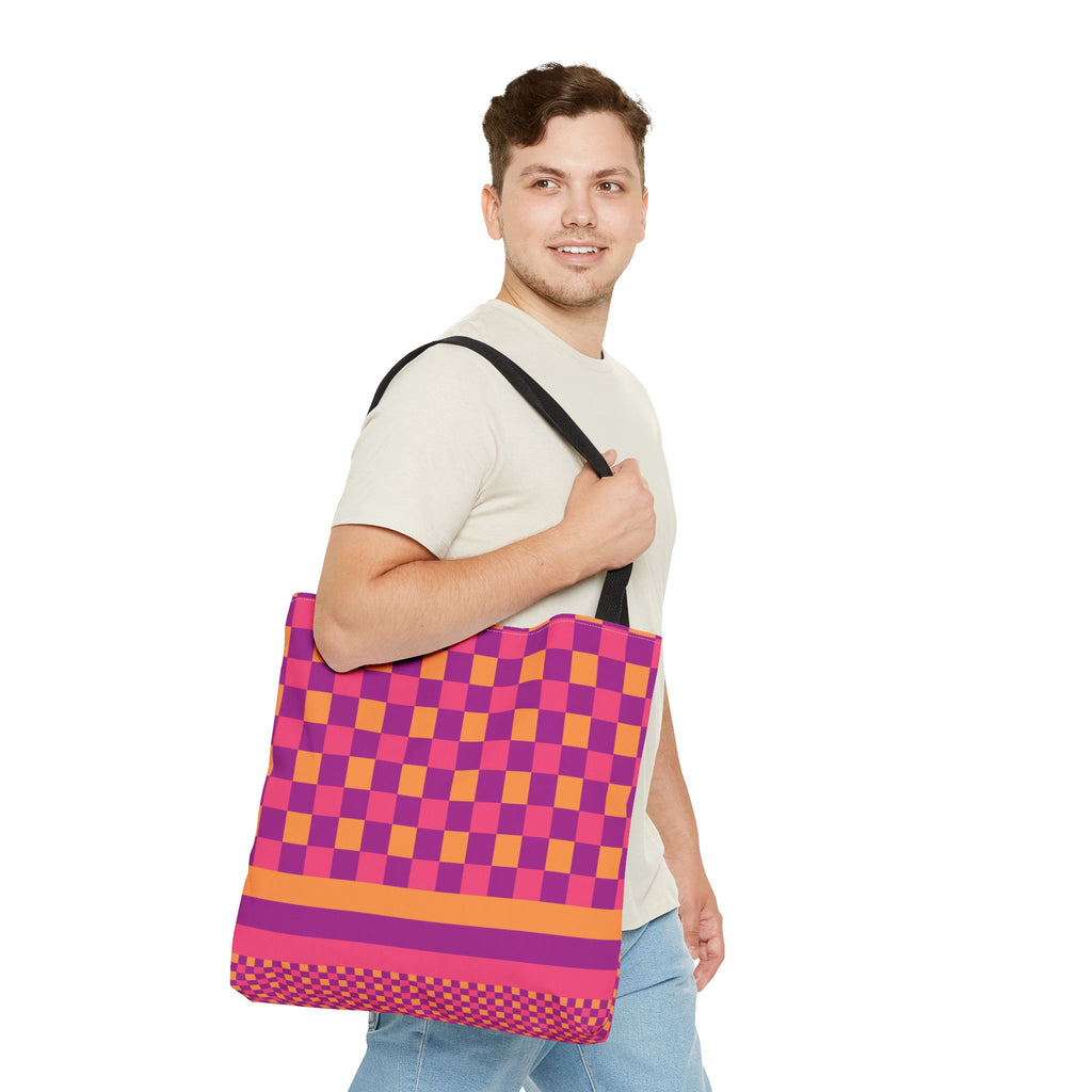 Colorblock Tote Bag