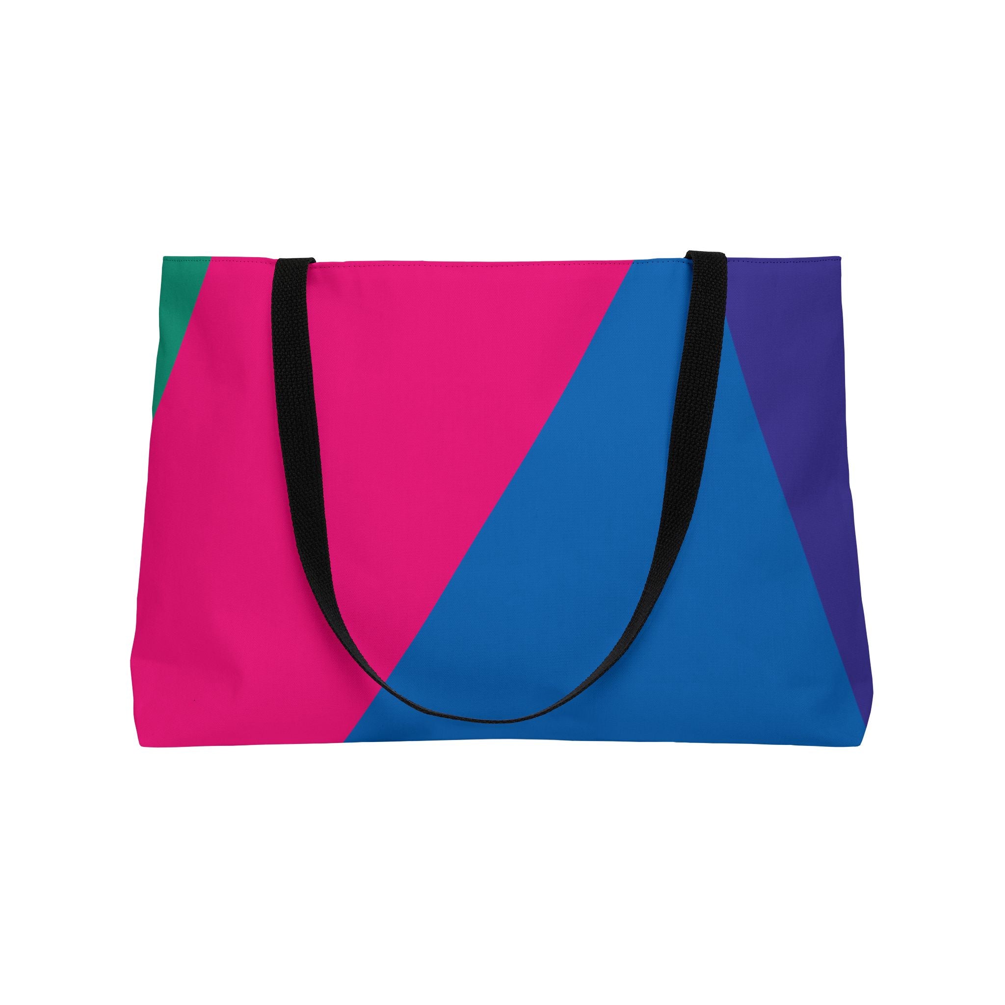 Colorblock Tote Bag