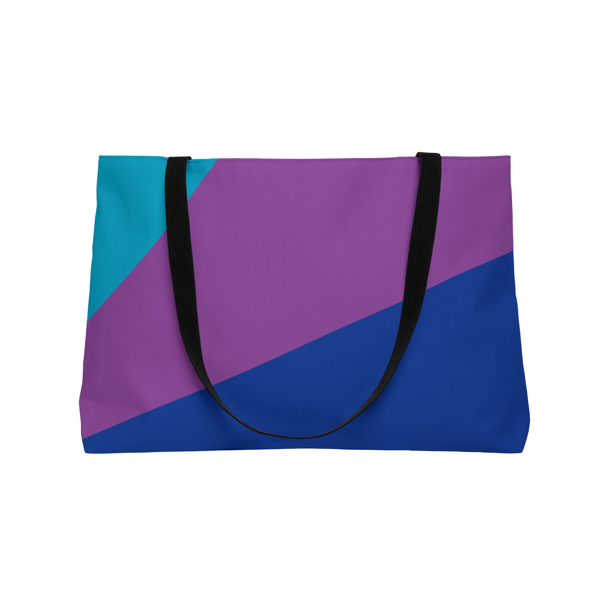 Colorblock Tote Bag