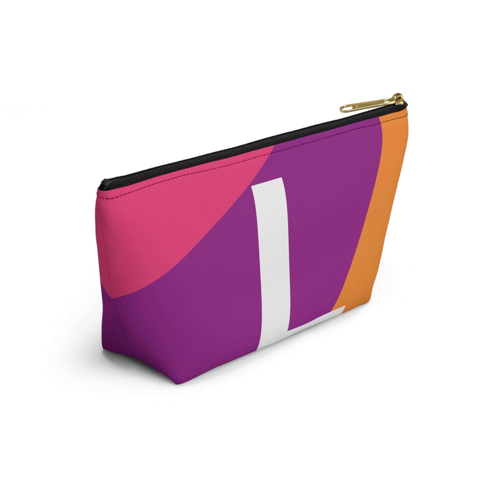 Colorblock Accessory Pouch — Monogram L T-Bottom Cosmetic Bag