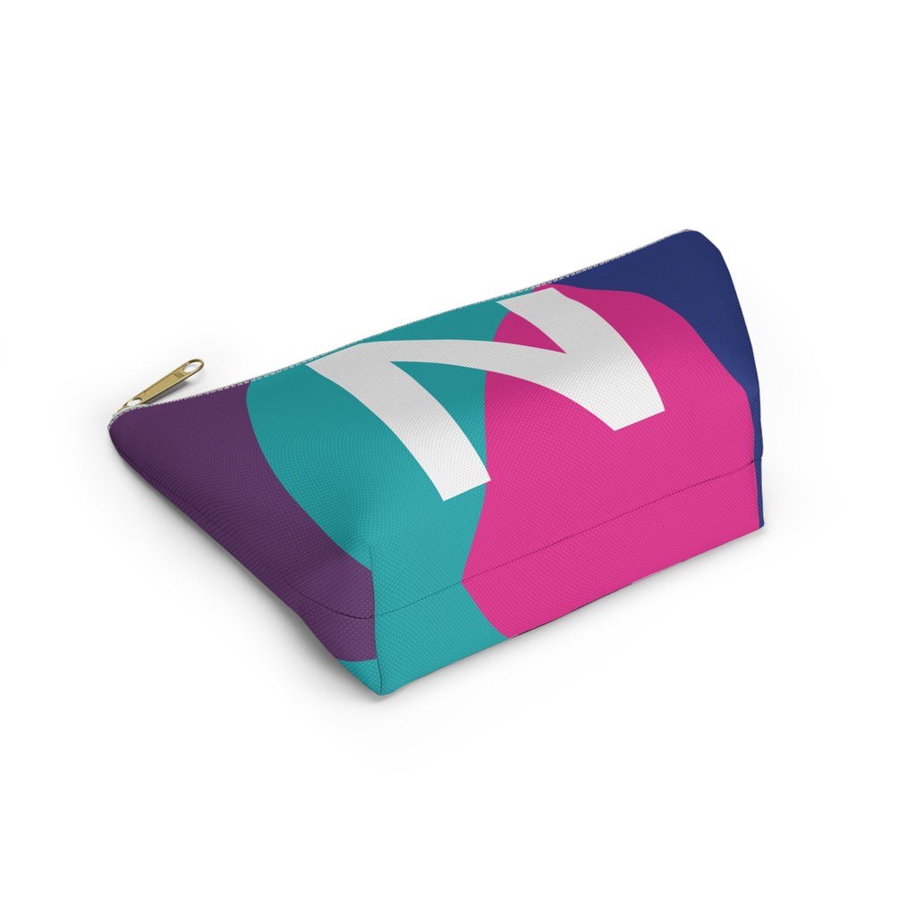 Colorblock Accessory Pouch — Monogram N T-Bottom Cosmetic Bag