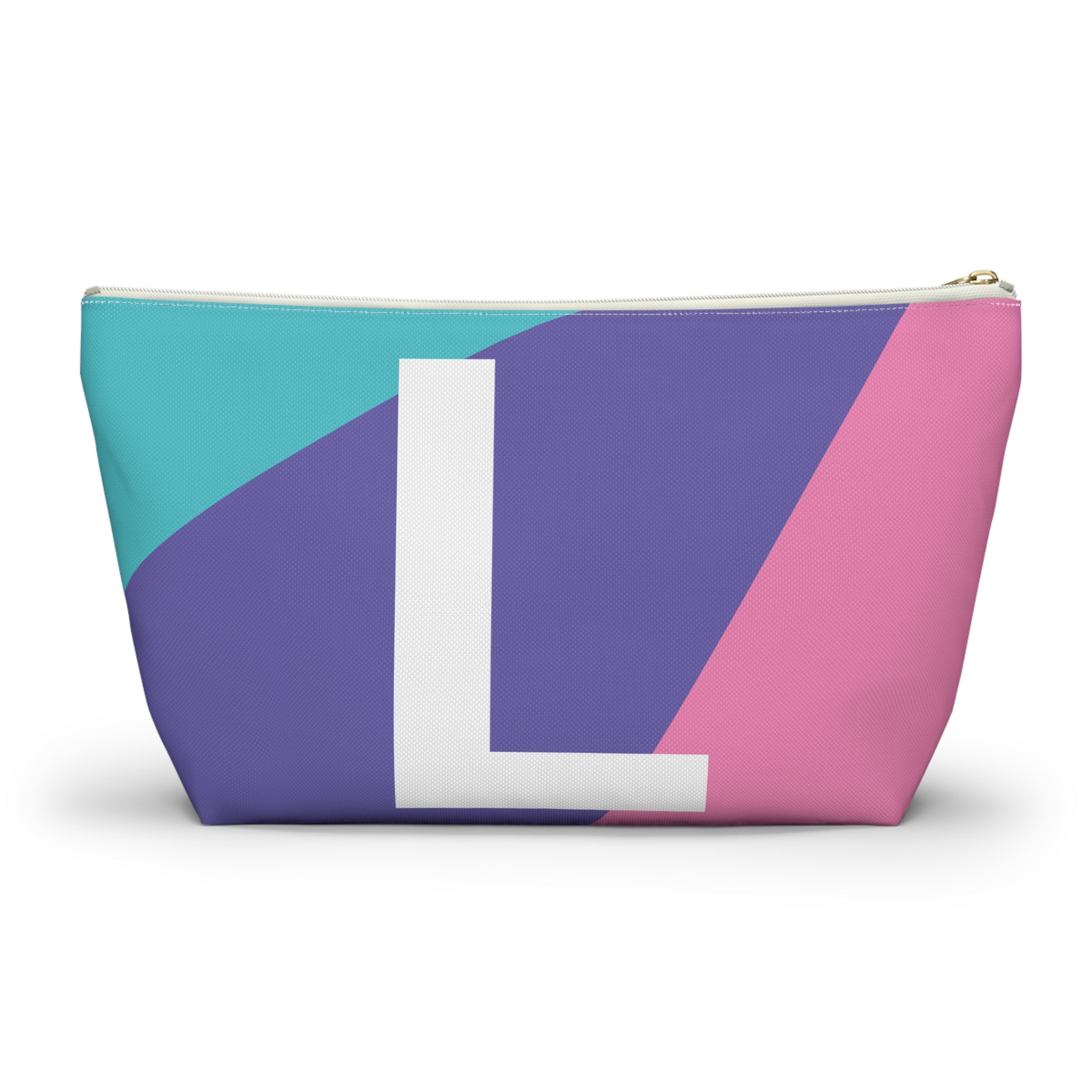 Colorblock Accessory Pouch — Monogram L T-Bottom Cosmetic Bag