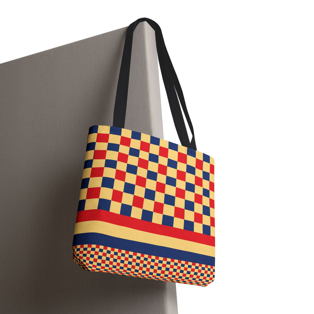 Colorblock Tote Bag
