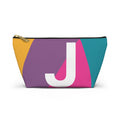 Colorblock Accessory Pouch — Monogram J T-Bottom Cosmetic Bag