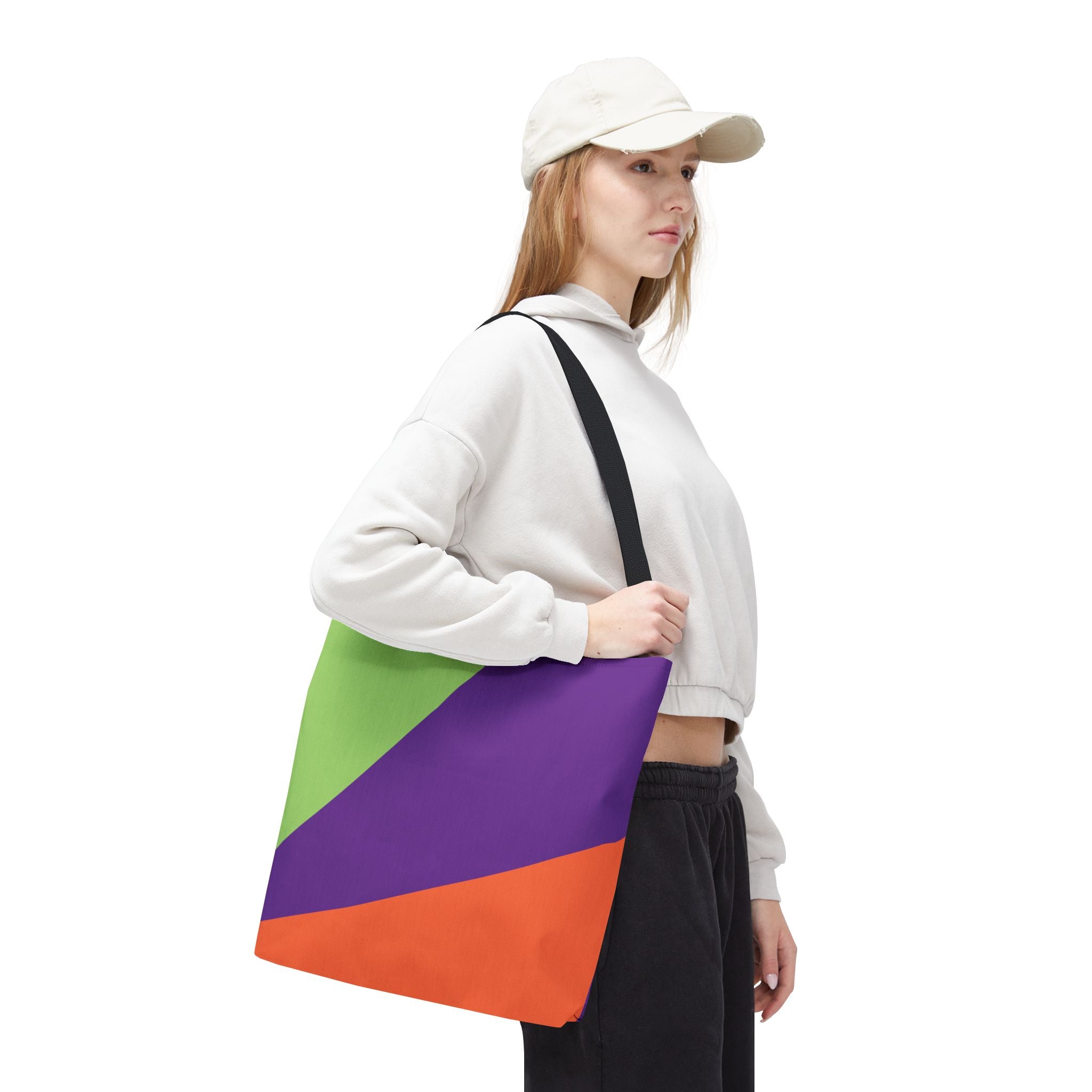 Colorblock Tote Bag