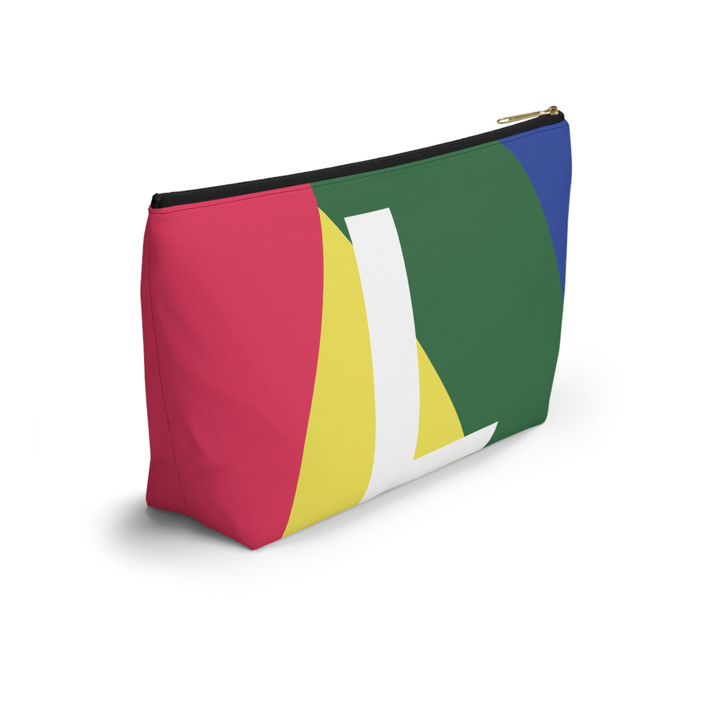 Colorblock Accessory Pouch — Monogram L T-Bottom Cosmetic Bag