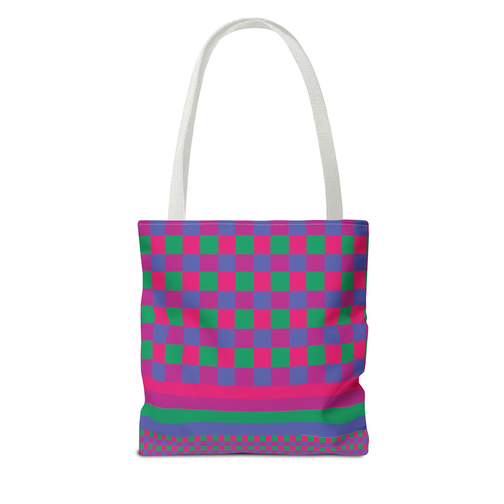 Colorblock Tote Bag