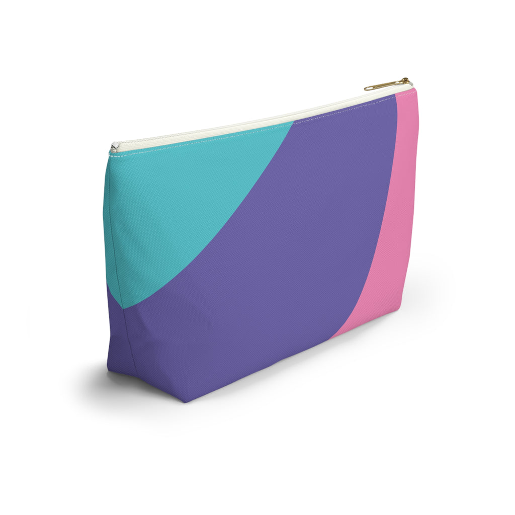 Colorblock Accessory Pouch